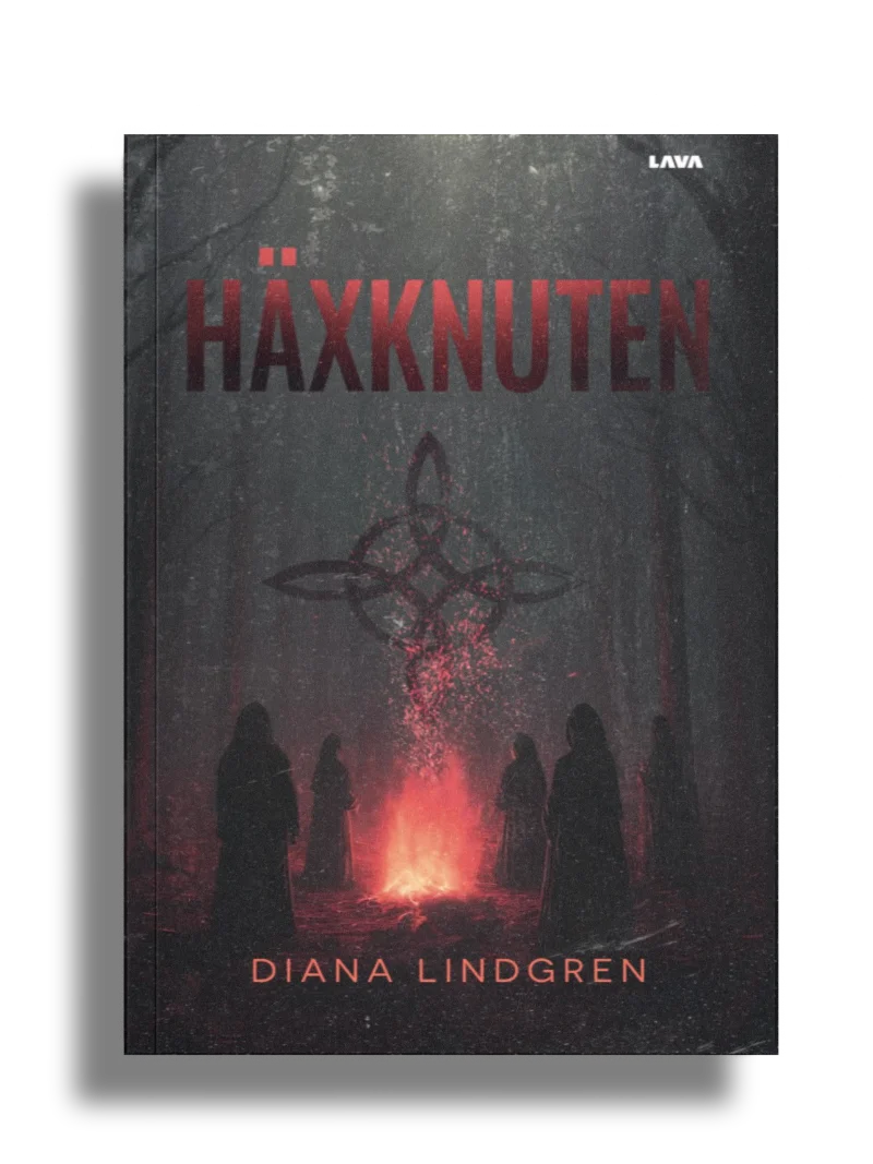 Framsida av boken Häxknuten skriven av författaren Diana Lindgren